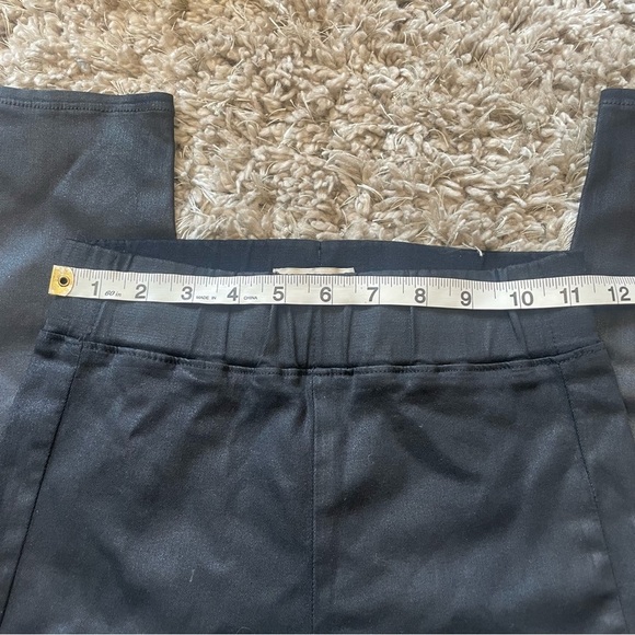 L'AGENCE Rochelle Coated Jean Size: X-Small COLOR: BLACK COATED SUPER STRETCH - Picture 10 of 10